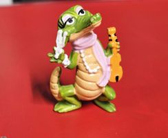 Ü-Ei - Crazy Crocos - Tina Tonleiter Figur - Ferrero 1992