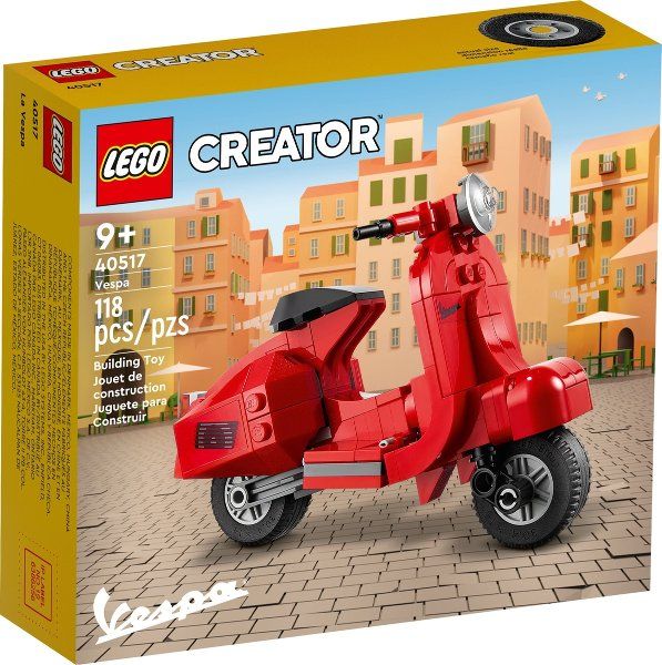 Lego Kit di costruzioni: LEGO Creator 40517 Vespa – Nuovo e nell'imballaggio originale da Basadingen venduto da NekoBricks