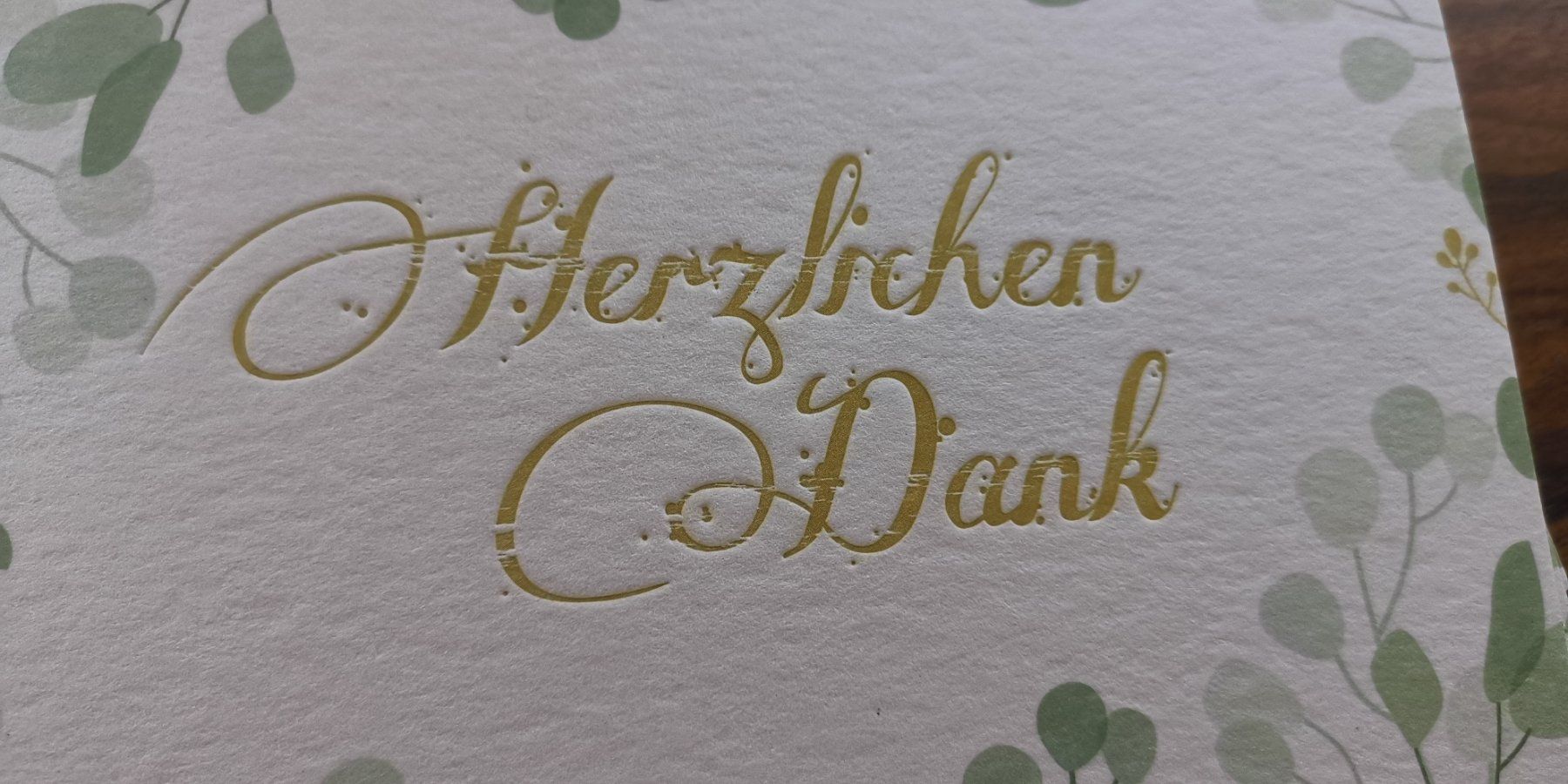 Karten: Danke Karte 1St. – Neu und originalverpackt aus Ennetmoos von Sirius1291 2