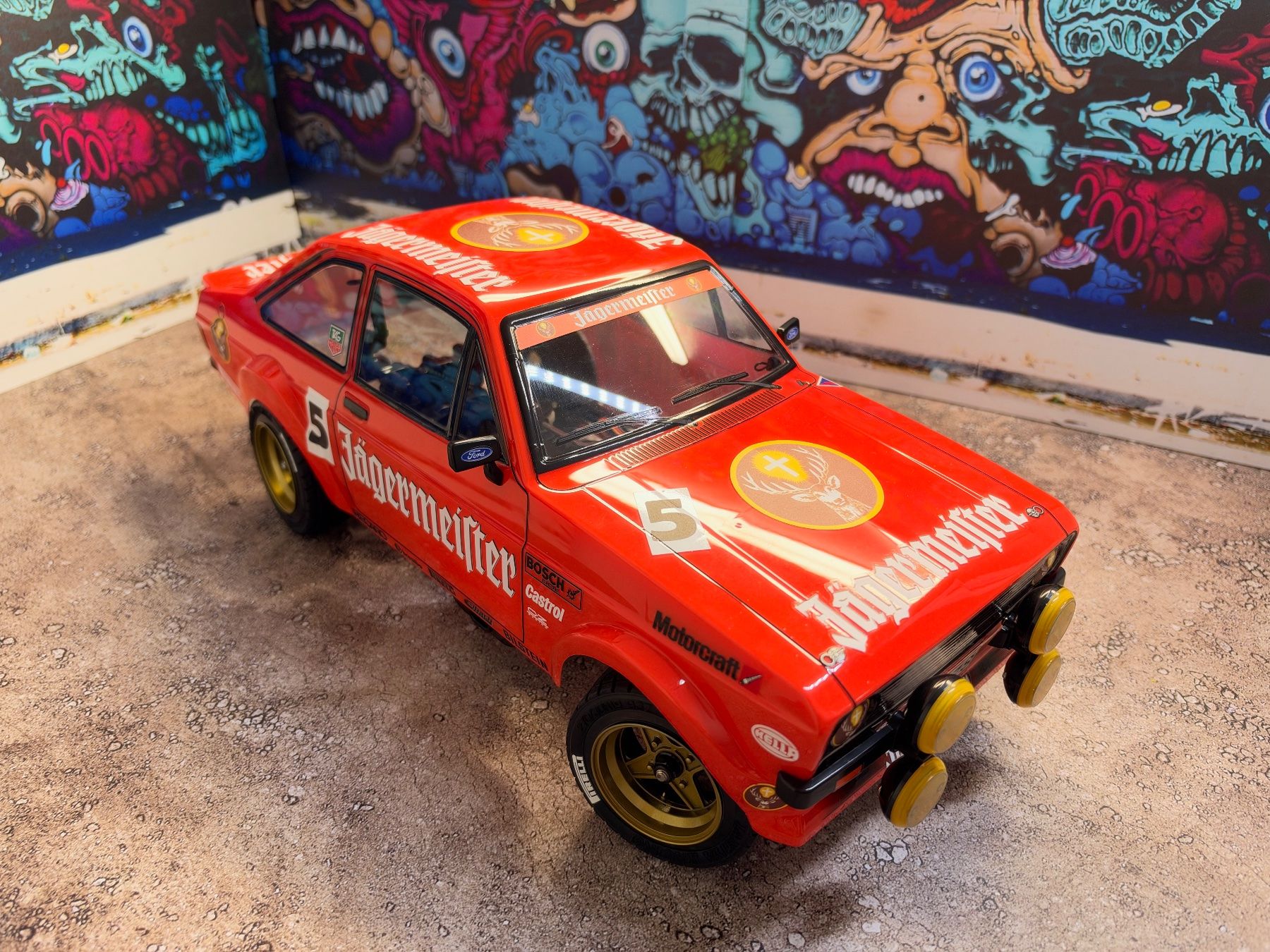 Tamiya RC Modellbau: Tamiya Ford Escort Jägermeister – Neu (gemäss Beschreibung) aus Uznach von nightcrawler 1