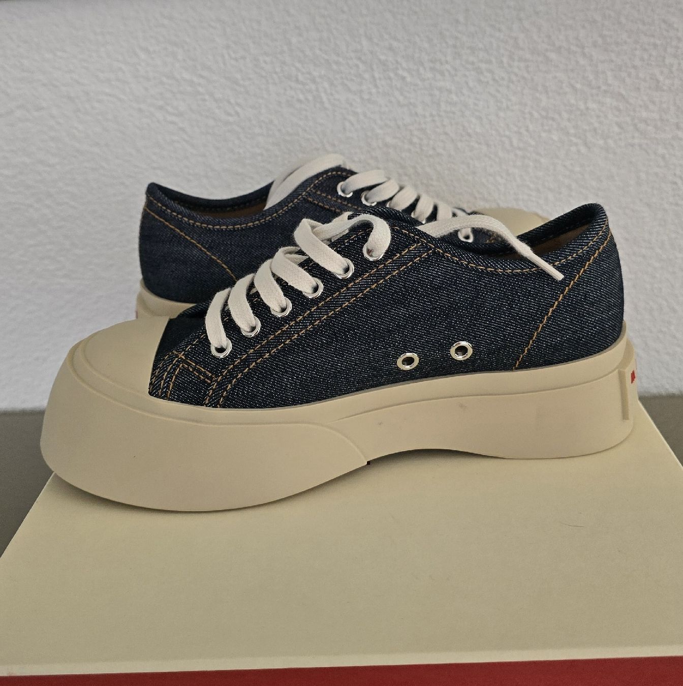 Marni Scarpe da donna: Sneaker Marni 37 Stoff blau – Nuovo e nell'imballaggio originale da Untereggen venduto da cla_kb2w 3