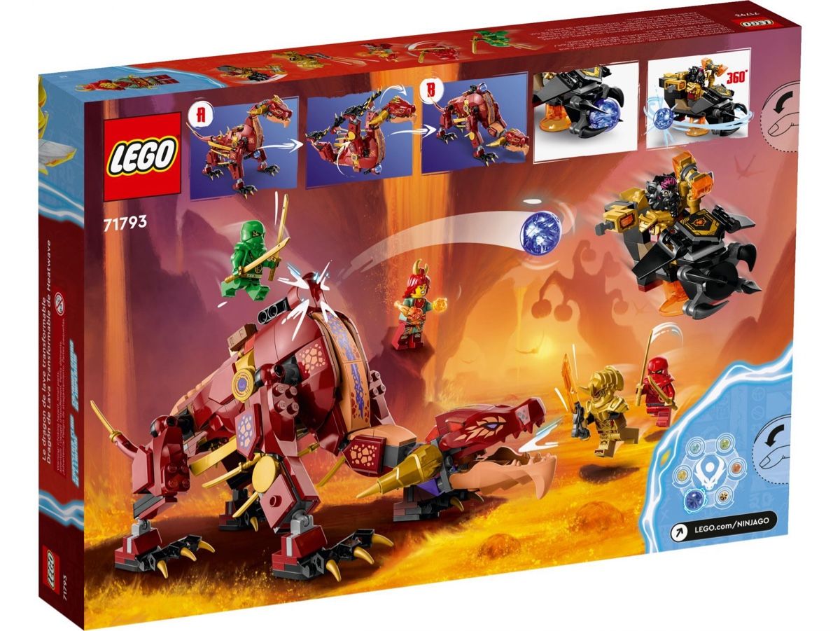 Lego Kit di costruzioni: LEGO 71793 Wyldfires Lavadrache – Nuovo e nell'imballaggio originale da Schwenden venduto da Noppenwelt.ch 1