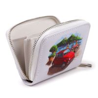 Fiat 500 Geldbeutel 8.5x11cm mit Reissverschluss Orginal NEU