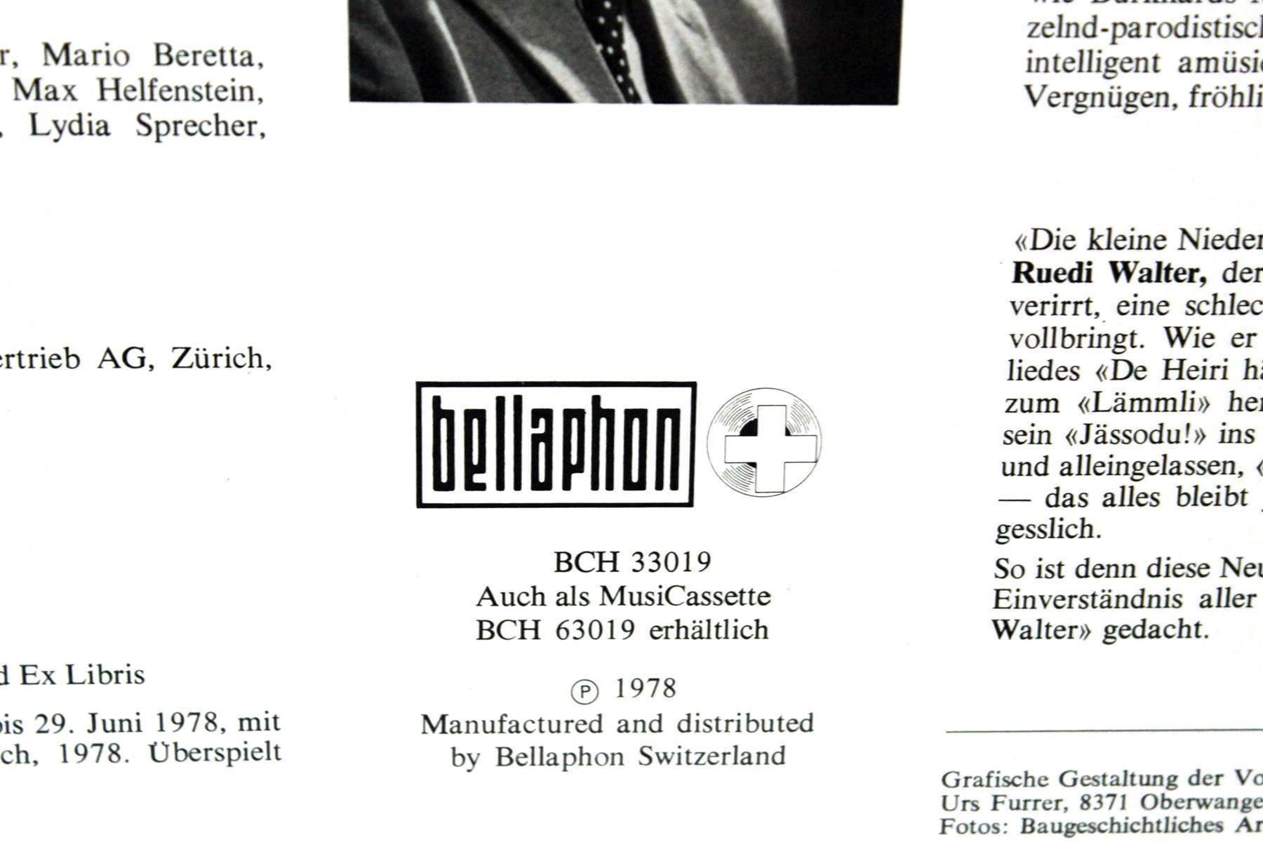 Autografi: Die kleine Niederdorf-Oper, SIGNIERT – Usato da Bern venduto da vinyl-heaven 3