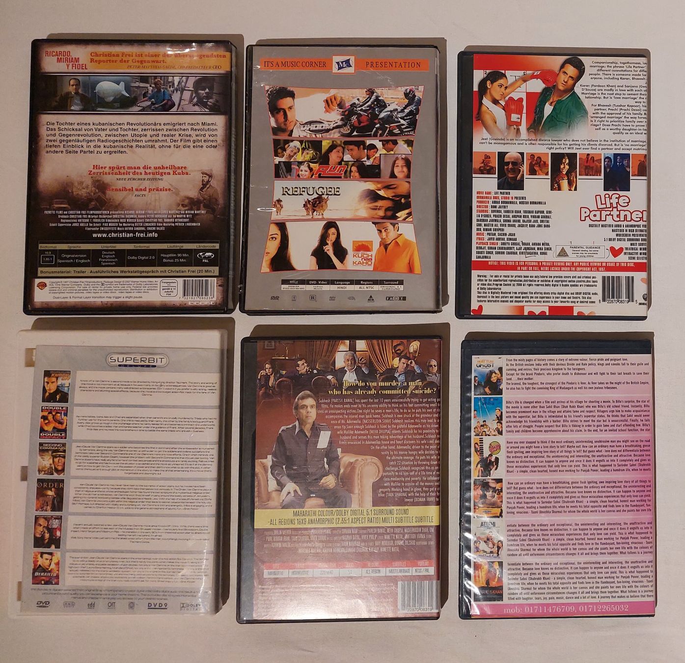 Tutti i DVDs: DVDs mit div. Unterhaltungsfilmen, 14 Stück – Usato da Zürich venduto da Cortin 3
