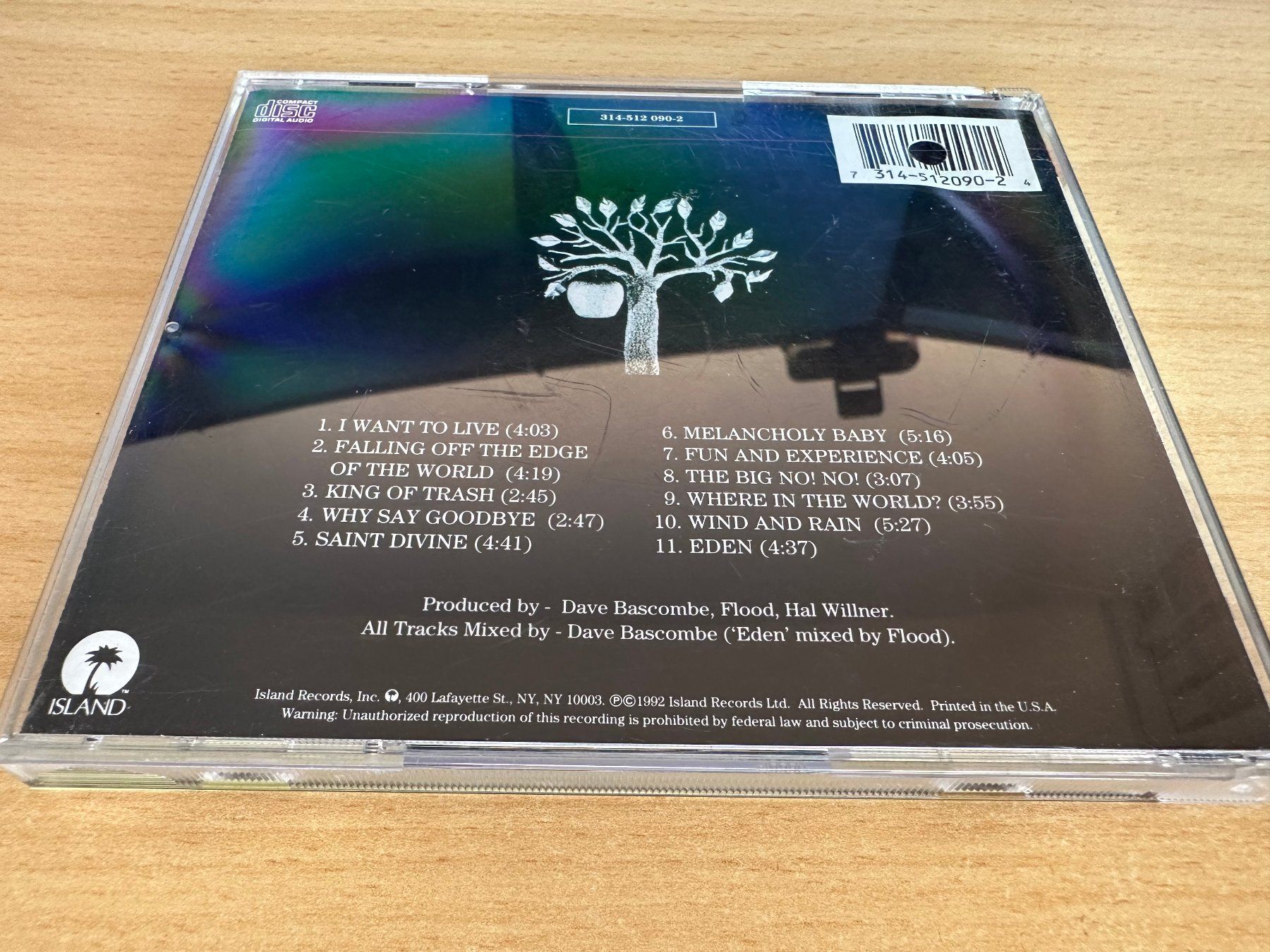 CDs: Gavin Friday – Adam 'n' Eve – Gebraucht aus Rikon im Tösstal von Alpenmutz 1