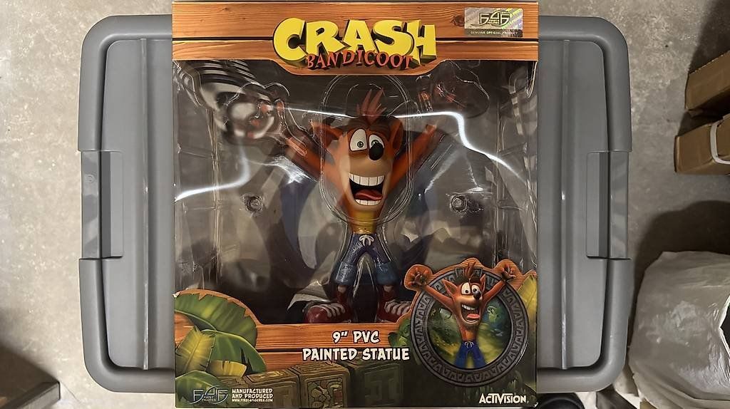 Statuette: Crash Bandicoot F4F Statue – Nuovo e nell'imballaggio originale da Martigny venduto da kmi89