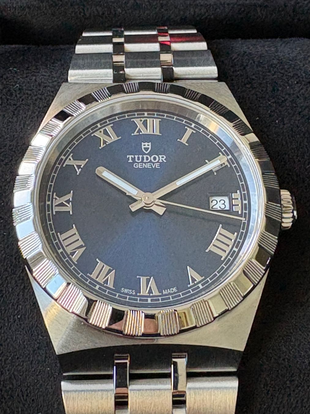Tudor Orologi: TUDOR Royal Blue Fullset mit Garantie – Usato da Birsfelden venduto da Mynos