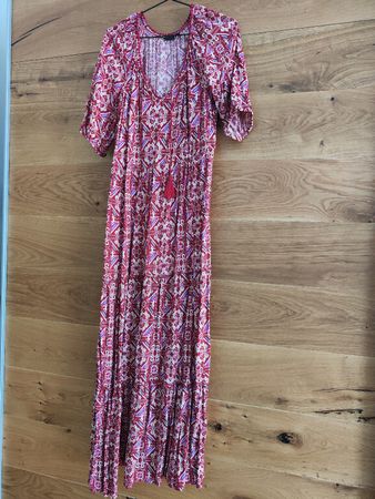 Sommerliches Maxikleid von Bodyflirt, Grösse 42, Rot
