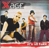 X-Age – It's All Fake - Vergriffene Swiss Rock! - a