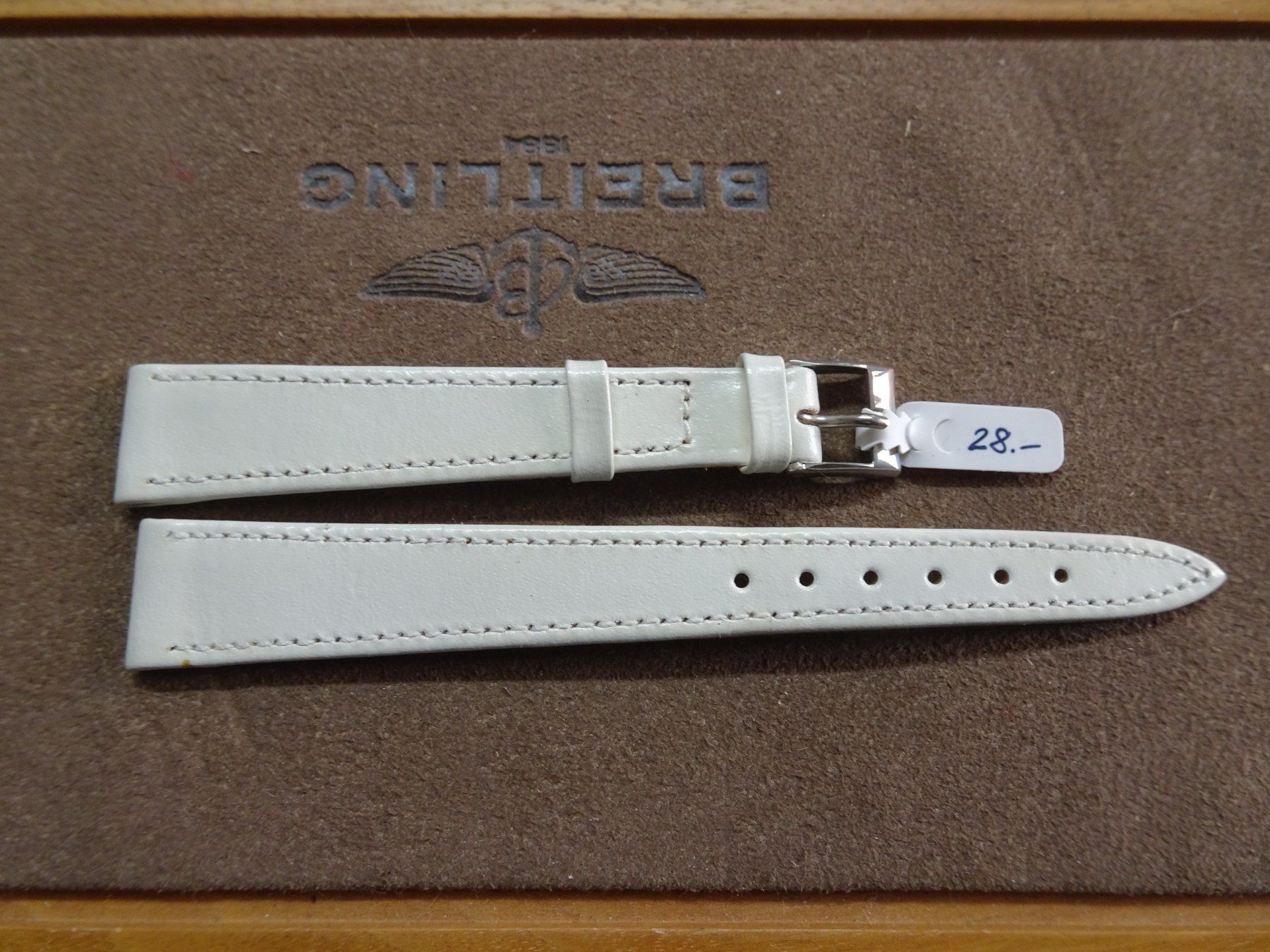 Bracciali & Braccialetti: Uhrenband weiss 15mm – Nuovo (secondo la descrizione) da Winterthur venduto da Sintoras01