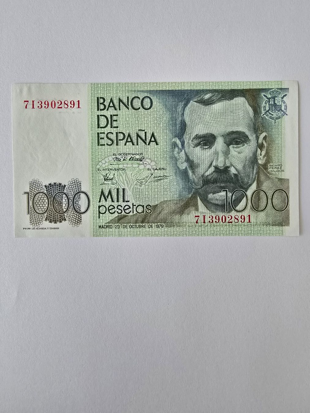 Banconote: 1000 Peseten Spanien 1979 – Nuovo (secondo la descrizione) da Neuenhof venduto da brasvarela