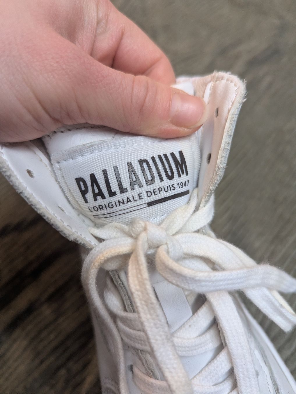Palladium Scarpe da donna: Palladium blanche – Usato da Courtételle venduto da barbaracmt 1