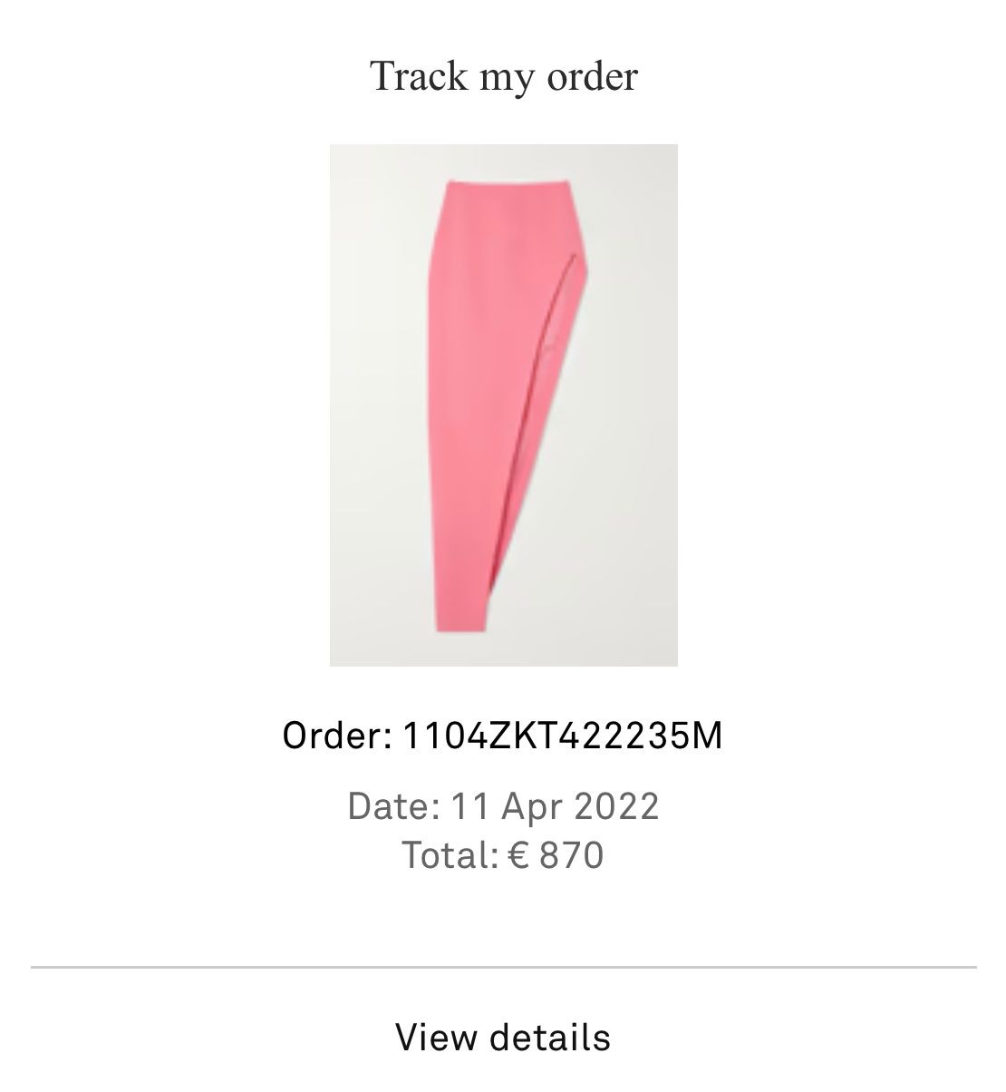 Gonne: David Koma skirt / defile – Nuovo (secondo la descrizione) da Genève venduto da val_rp9x 9