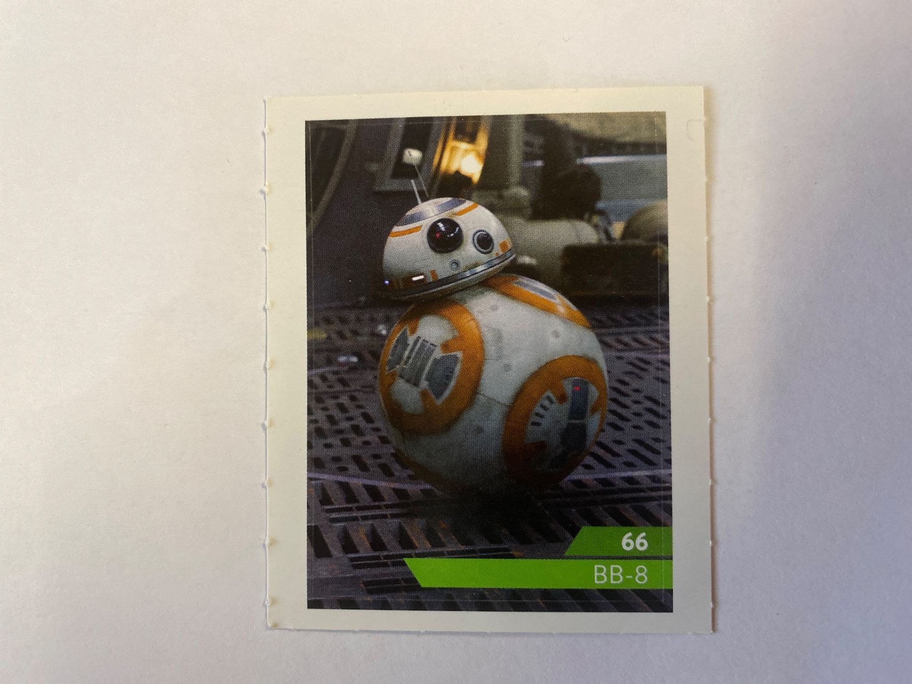 Star Wars Sammelbilder & Trading cards: Autocollant Star Wars BB-8 No.66 - Collection – Gebraucht aus Le Brassus von cinema13