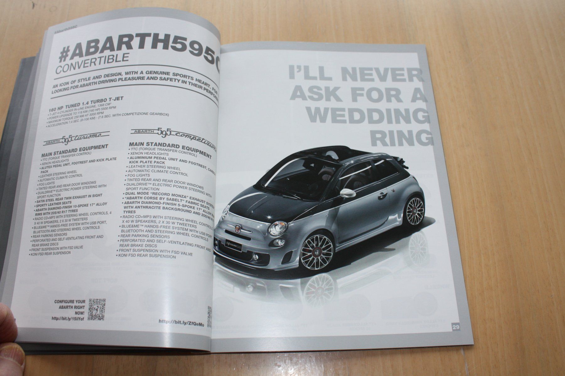 Fiat Documenti: Abarth Prospekt "ABARTH WORLD" 500/595/Comp/Punto 2013 – Usato da Wikon venduto da erwin400 6