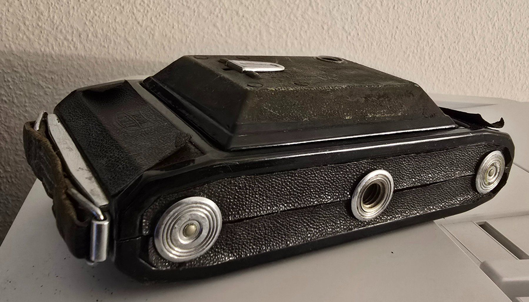 Zeiss Fotocamera: Antike Zeiss Ikon Kamera mit Balg – Usato da Winterthur venduto da Knoepfel 2