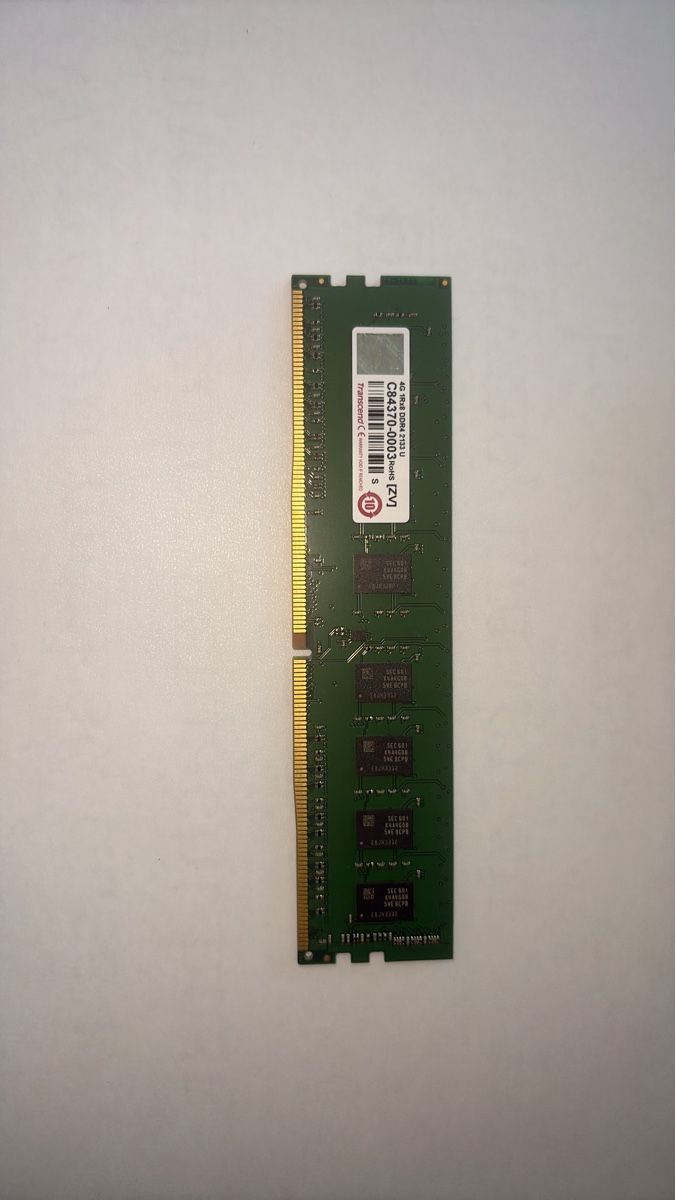 Composants électroniques: Transcend RAM 4GB 1Rx8 DDR4 2133 U – D'occasion à Hochdorf par Kaiman1