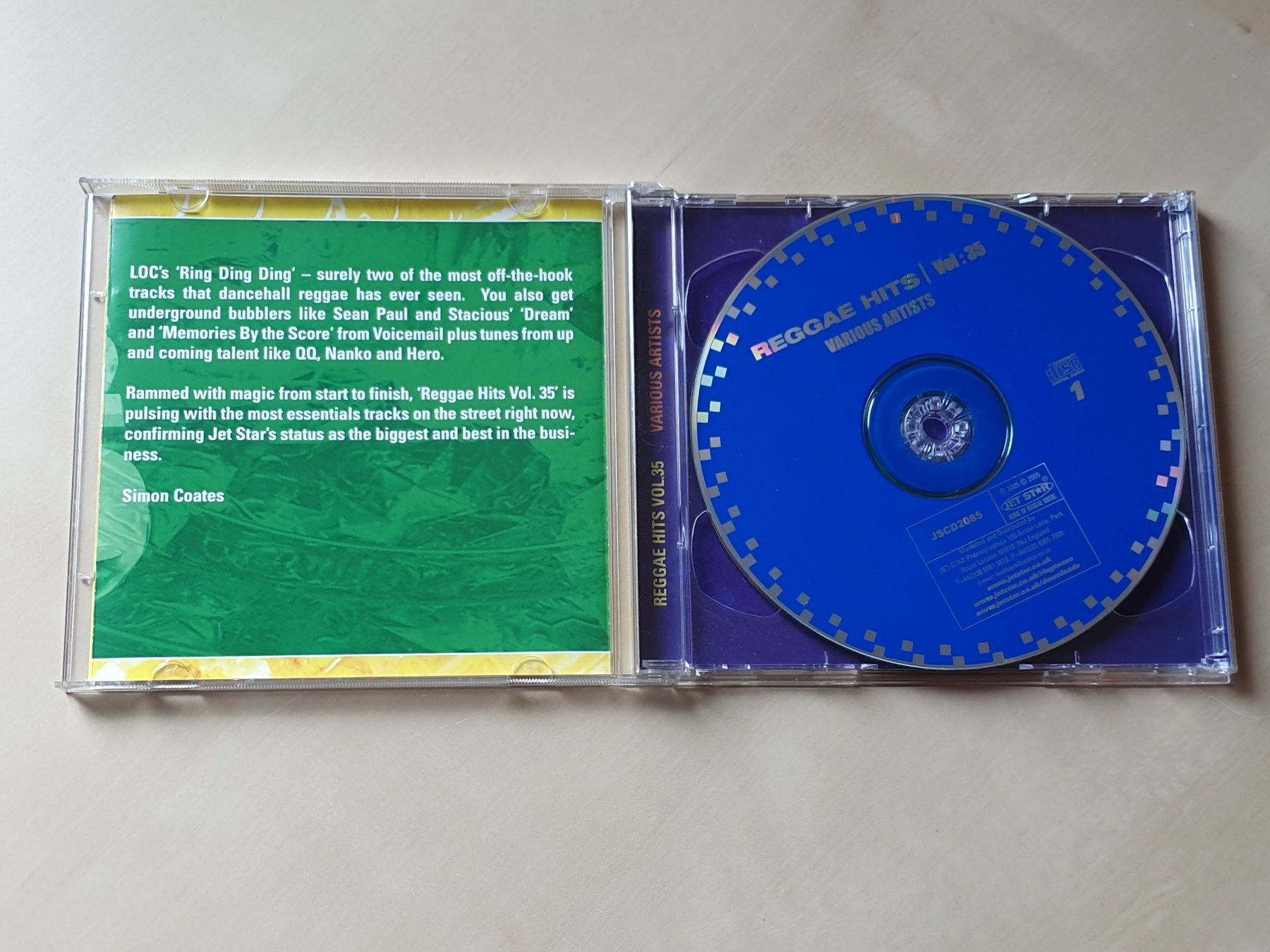CD: Reggae Hits Vol. 35 – Usato da Stansstad venduto da collectorsshop 2