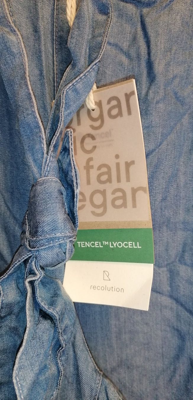 Pantaloni: Hose ''Juniper'' Jeansoptik fairtrade recolution Grösse XS – Nuovo e nell'imballaggio originale da Rheinfelden venduto da womanskirtSecondhand 1