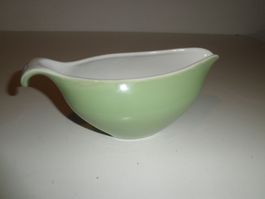 Hellgrüne Sauciere Rössler (Selten). Desingklassiker 50/ 60e