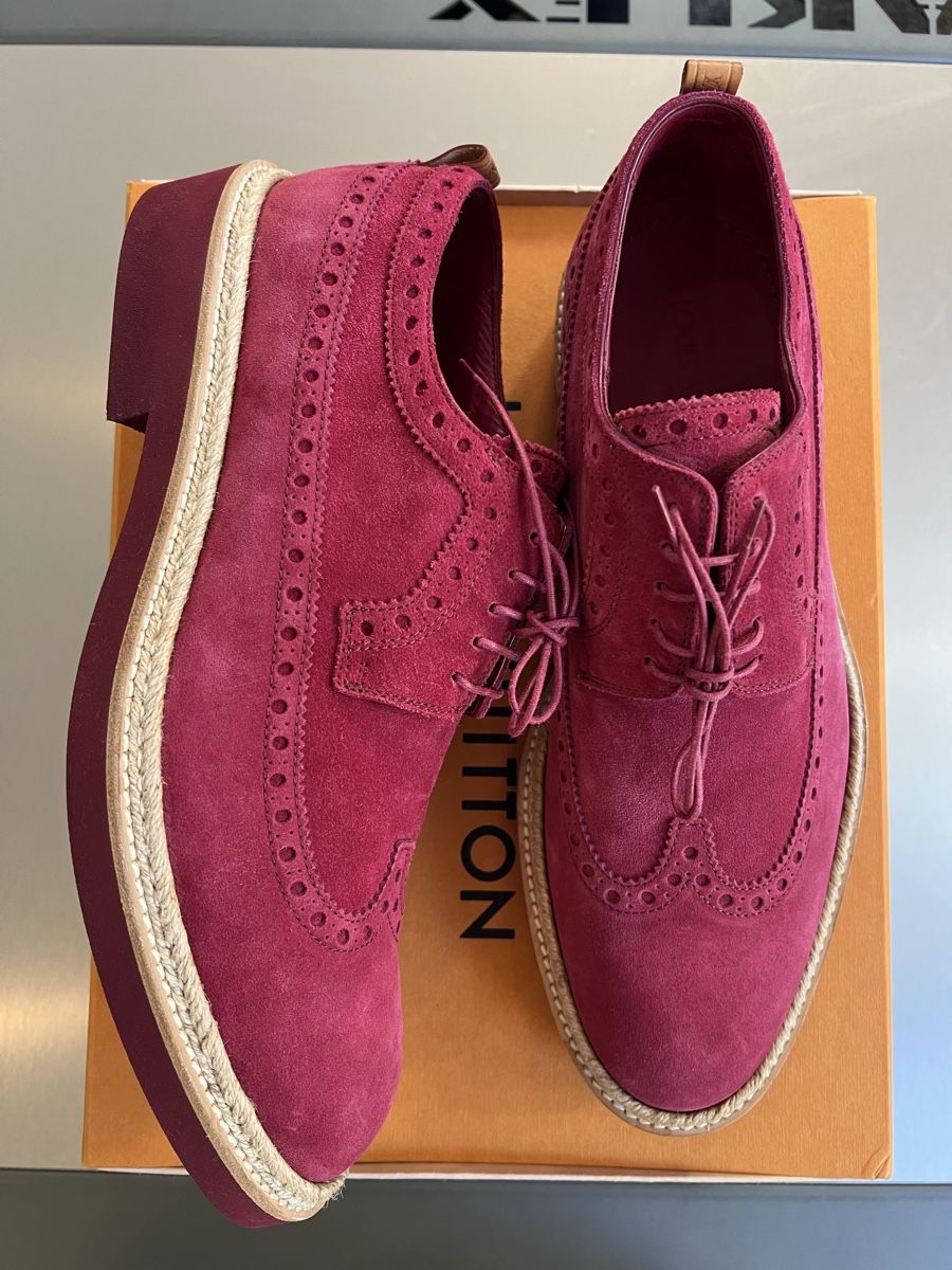 Louis Vuitton Herrenschuhe: Louis Vuitton Derby Burgundy loafers – Neu (gemäss Beschreibung) aus Lausanne von ann_8gv7 1