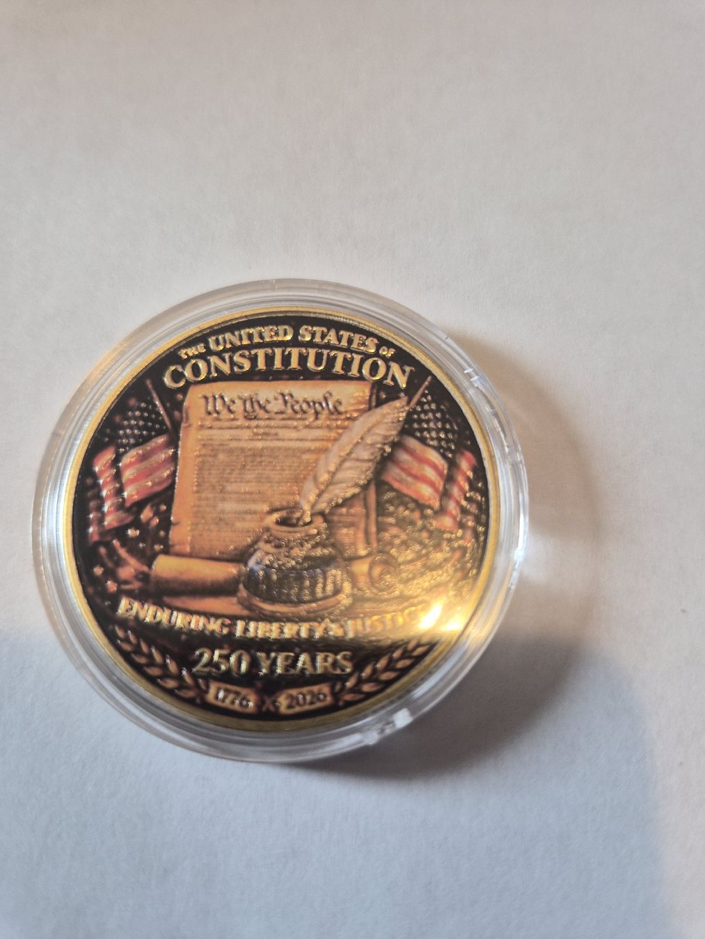 Tutti le monete: Pièce commémorative 250 ans USA – Nuovo (secondo la descrizione) da Senèdes venduto da hen_fw8b 1