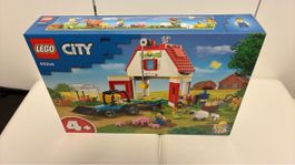 LEGO City 60346 Bauernhof mit Tieren neuwertig