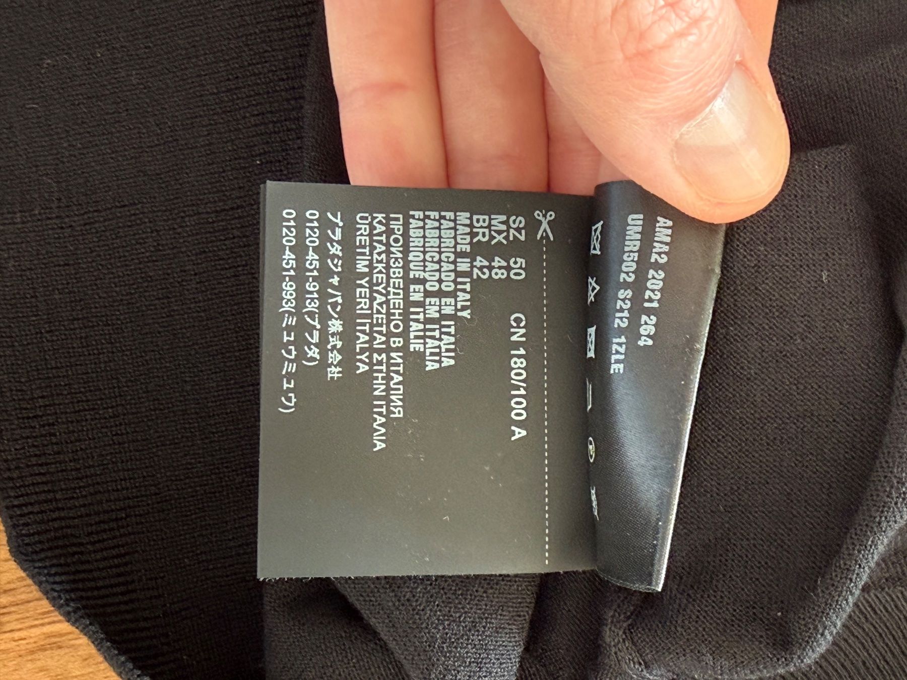 Prada Maglioni & Felpe: Prada Rollkragenpullover Gr. 50 – Usato da Pfäffikon ZH venduto da eri_fpc9 2