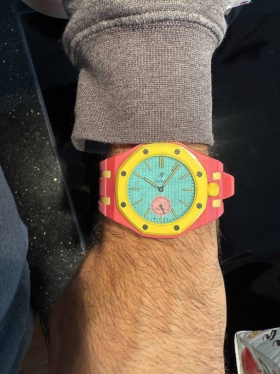 Swatch Orologi: Swatch Royale Pop Otg Roz with strap – Nuovo e nell'imballaggio originale da Fräschels venduto da arn_9gjp 2