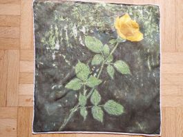 Taschentuch Motiv Rose neu