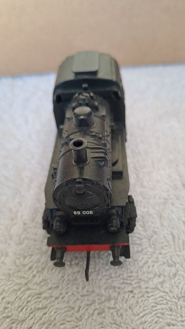 Märklin Modellini di ferrovie: Märklin DB Dampflok BR 89 H0 WS / 50 – Usato da Winterthur venduto da Riebeli333 4