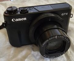 Canon PowerShot G7 X Mark II + Zubehör + Unterwassergehäuse