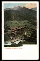 AK Guttannen, Häuser an der Aare