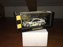 Miniature Minichamps 1/43 Mercedes Classe C DTM 2006 - Pilote Stoddart, Bleue