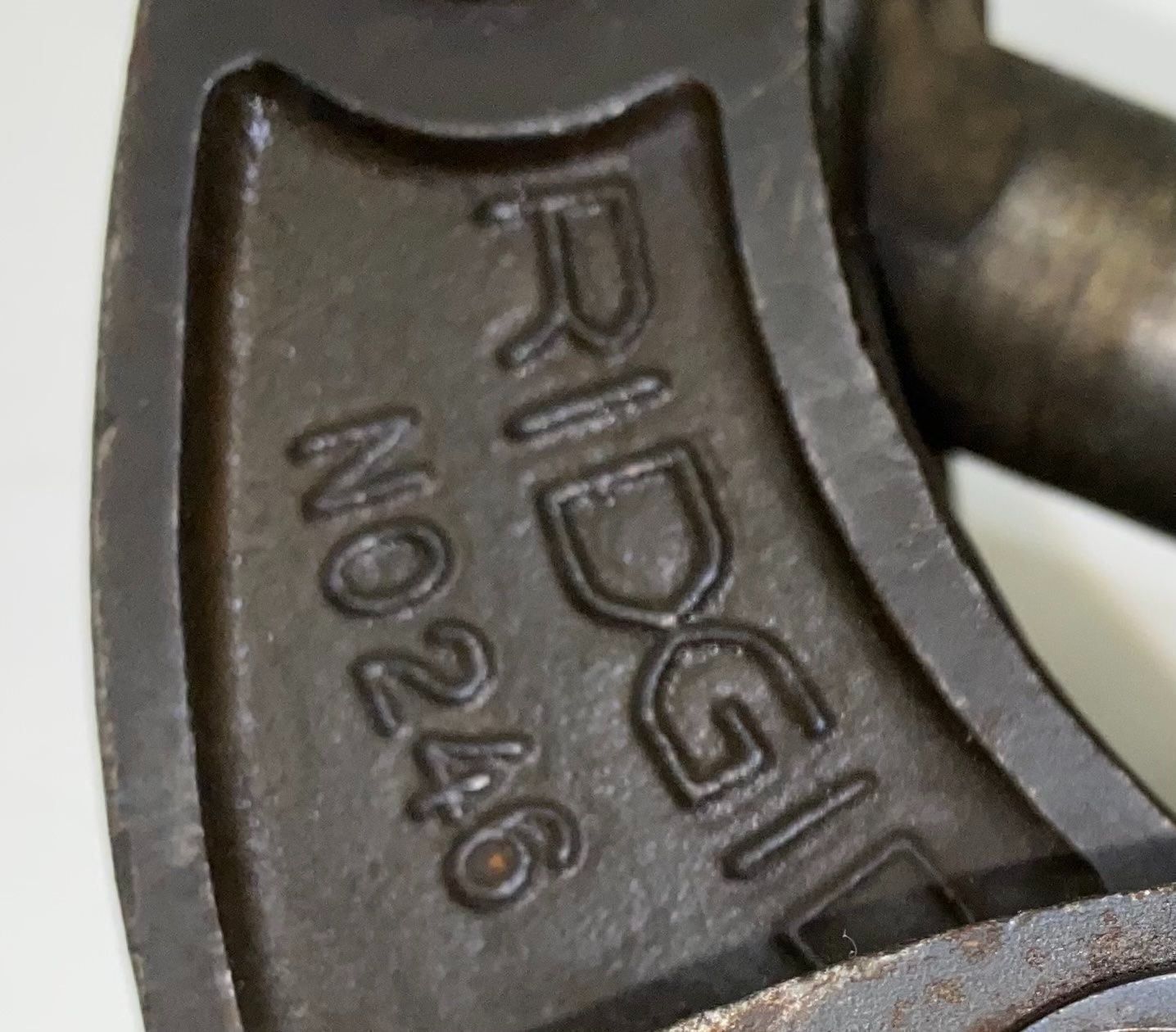 Tutti gli attrezzi: Ridgid 246 Erdleitungsrohrabschneider – Usato da Boswil venduto da ABLagerBoswil 6