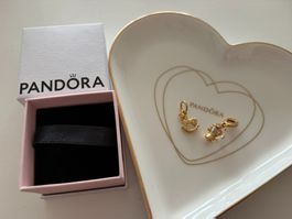 Pandora Charms - Schaukelpferd / Schneekugel