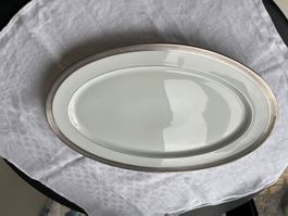 Servierteller oval Porzellan Jammet SIGNOLLES Limoges .