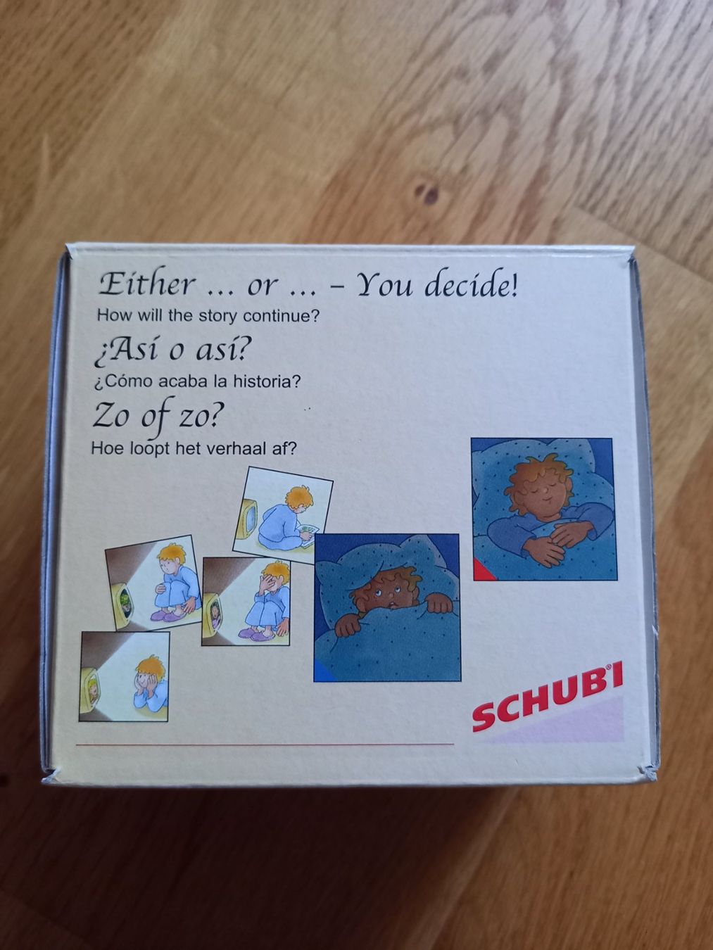Schubi Lernmedien Giochi: Schubi So oder so? Comme ceci ou comme cela? Così o così?? – Nuovo (secondo la descrizione) da Visp venduto da stell_4cce 2