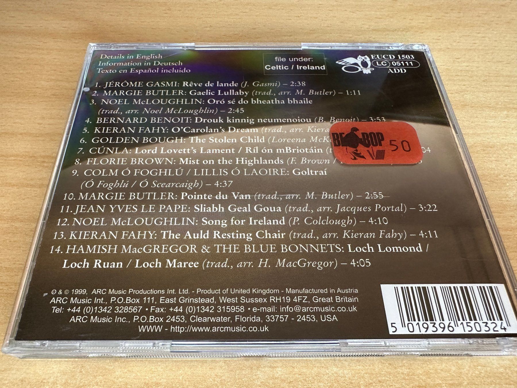 CD: T8 Various – Celtic Mystery – Usato da Rikon im Tösstal venduto da Alpenmutz 1