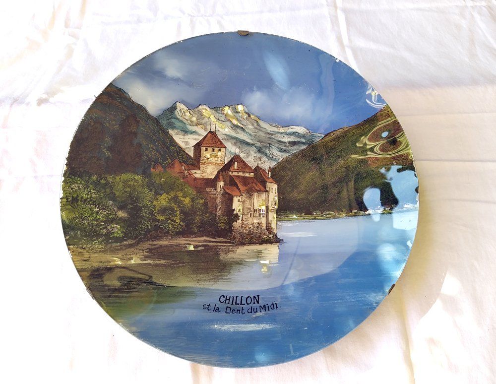 Piatti: Château de Chillon - Grande Assiette – Usato da Morgins venduto da Laurentcorinne