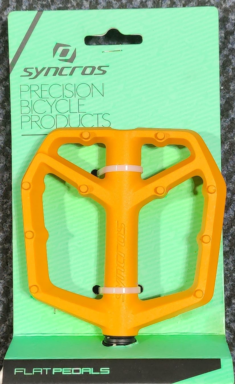 Syncros Pezzi di ricambio: Syncros Flat Pedals Orange – Nuovo e nell'imballaggio originale da Neuendorf venduto da Dertovo