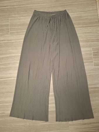 pantalon gris en tissus taille 38