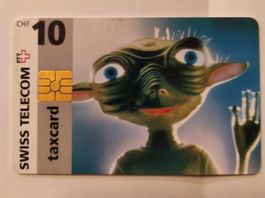 Taxcard PTT Swiss Telecom 10.-