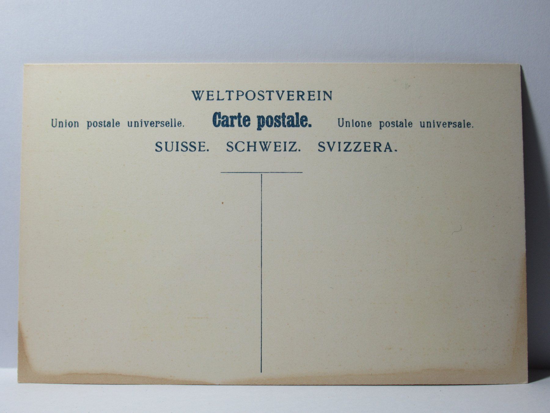 Ansichtskarten: Bildpostkarte , Briefmarkensprache – Neu (gemäss Beschreibung) aus Grenchen von Bluemchen1900 1