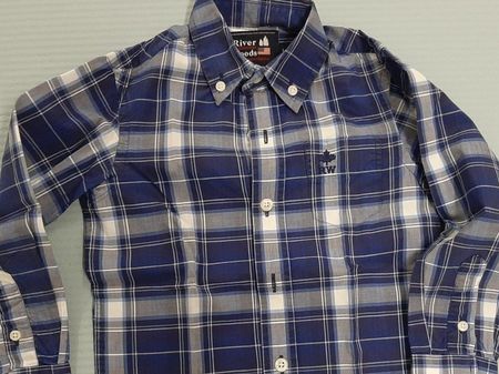 Original River Woods Hemd Blau/Weiss kariert 104/4J, WIE NEU