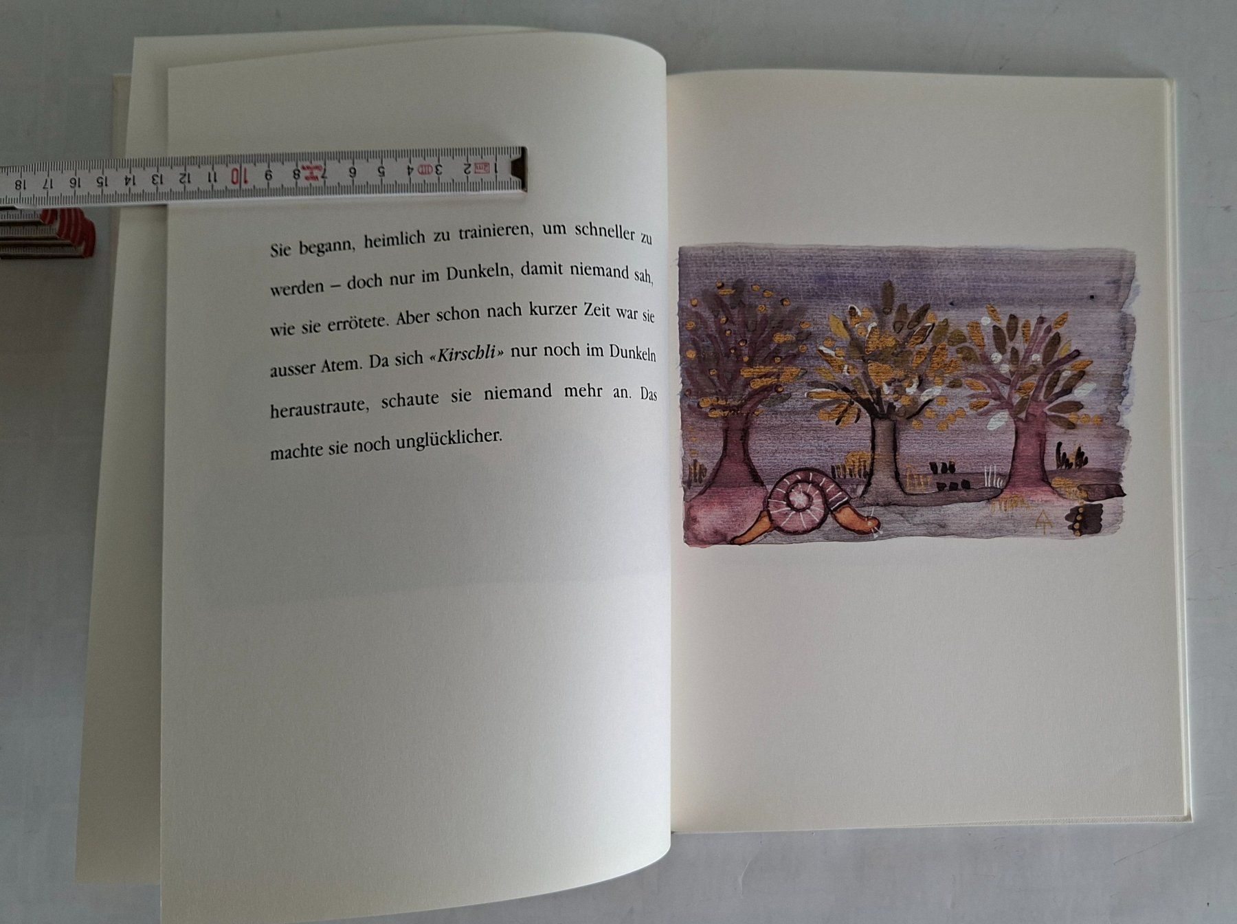 Libri: Kirschli, die kleine Schnecke - Kinderbuch – Usato da Opfikon venduto da Diversamente 4