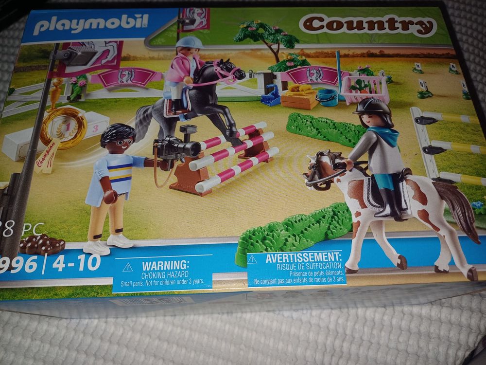  Playmobil Country Reitturnier (6996) – Pferde Set Neu! 