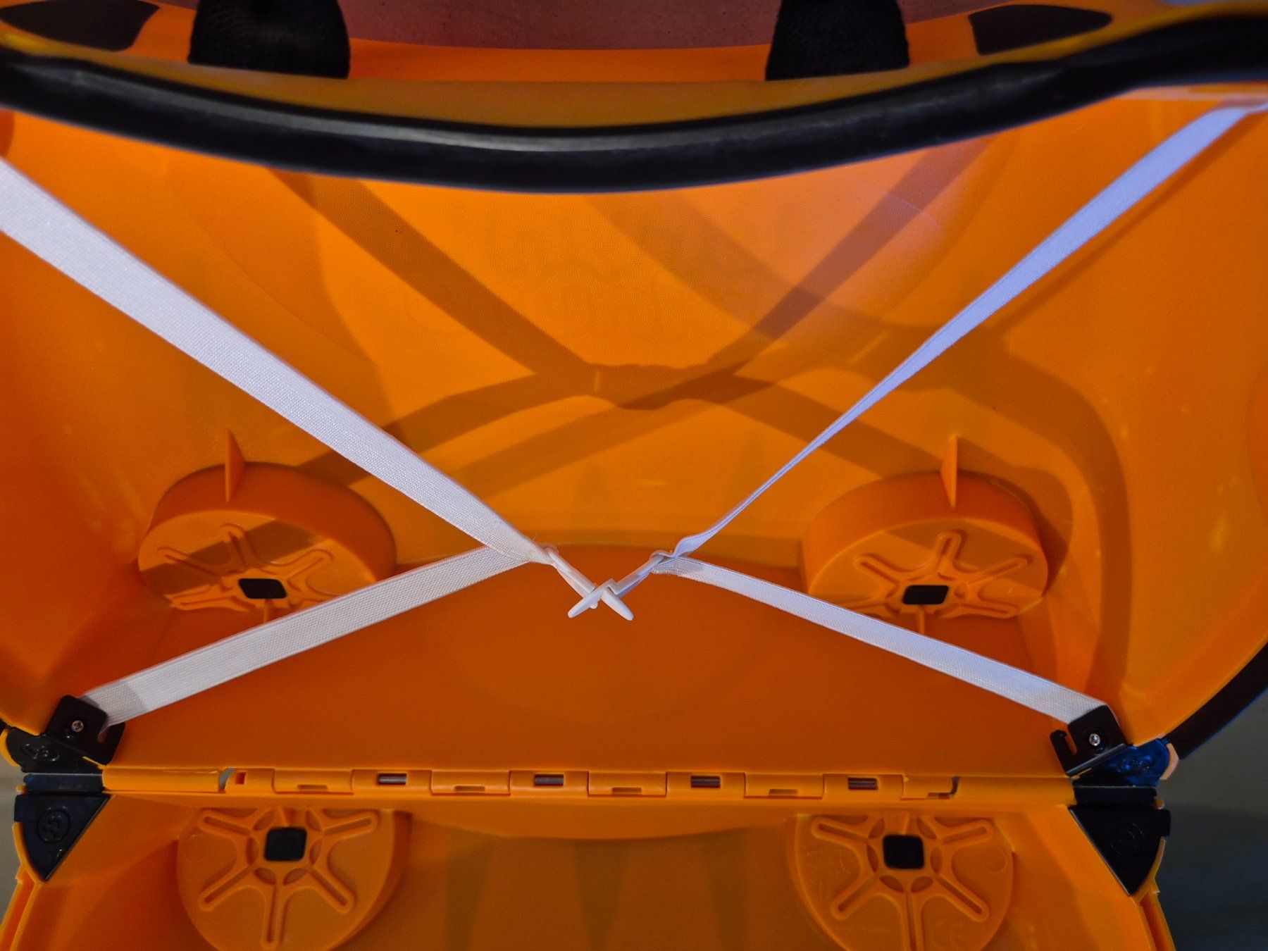 Trunki Reisekoffer: Trunki-Trolli,  Kinderkoffer orange mit Rollen – Gebraucht aus Dietikon von grafad 5