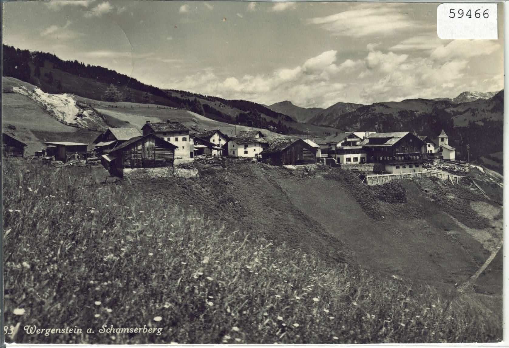 Cartes postales: Wergenstein a. Schamserberg – D'occasion à Ettingen par Kartenplanet